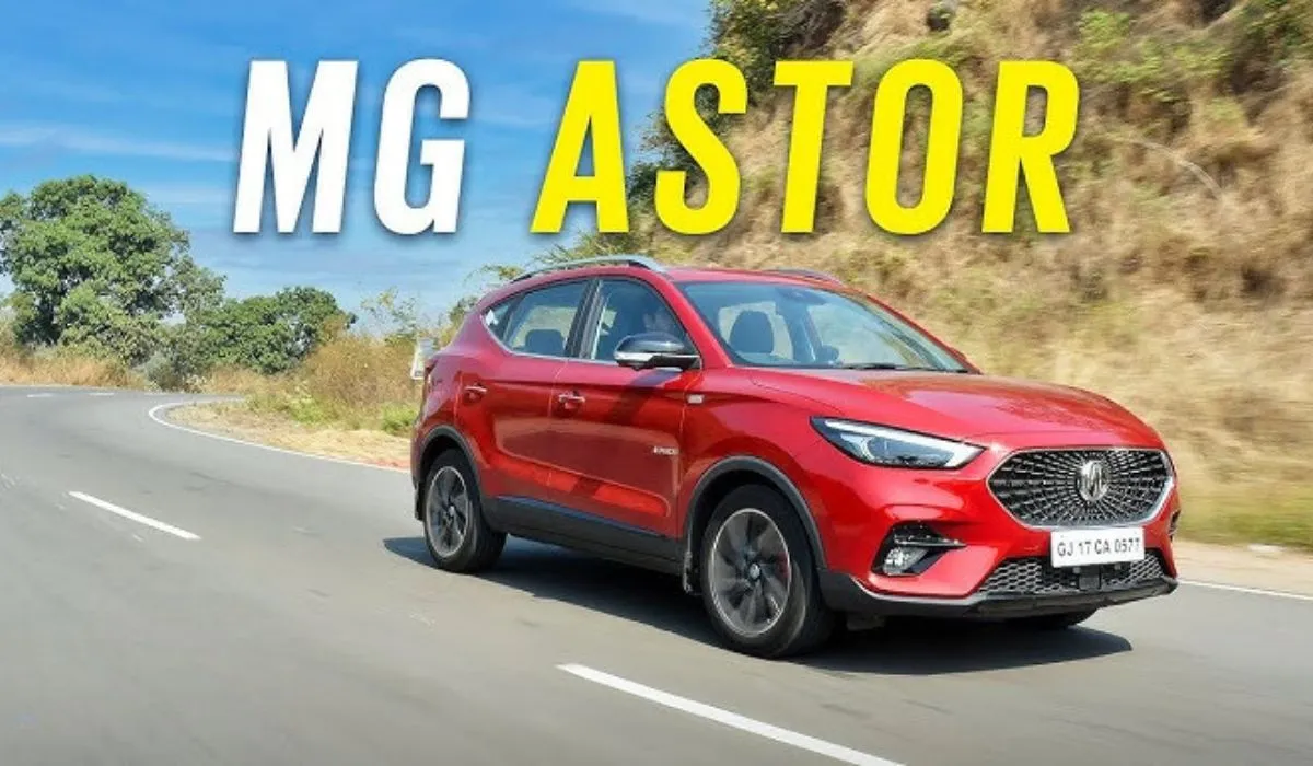 JSW MG Astor SUV has been launched Learn about its JSW MG Astor SUV has been launched with hybrid technology, news design.