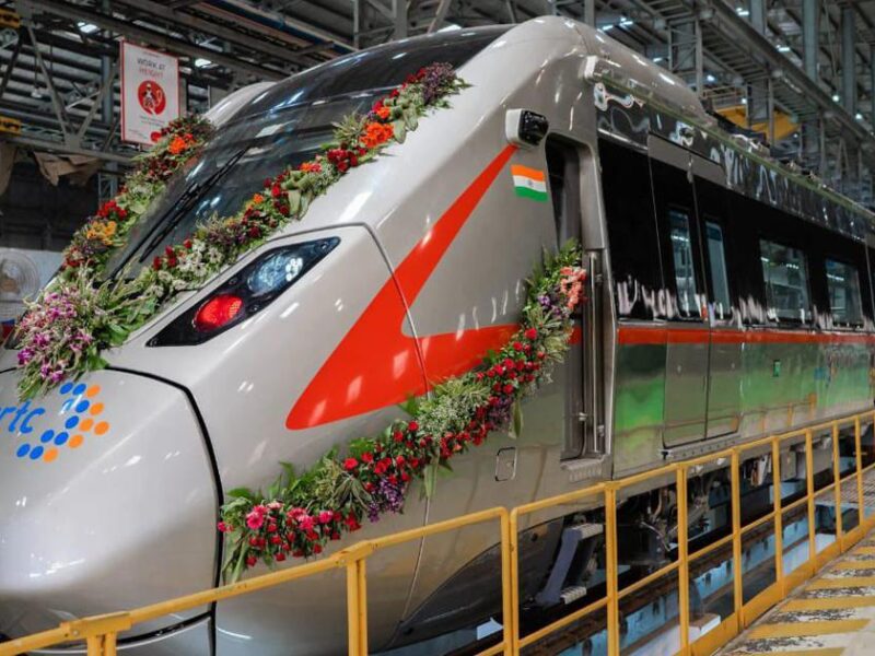 Namo bharat train delhi Namo Bharat Semi Bullet Train Now Ready to Connect Delhi Fully. Fare and Key Details are Out.