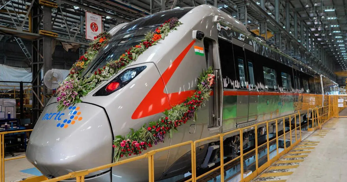 Namo bharat train delhi jpeg Namo Bharat Semi Bullet Train Now Ready to Connect Delhi Fully. Fare and Key Details are Out.