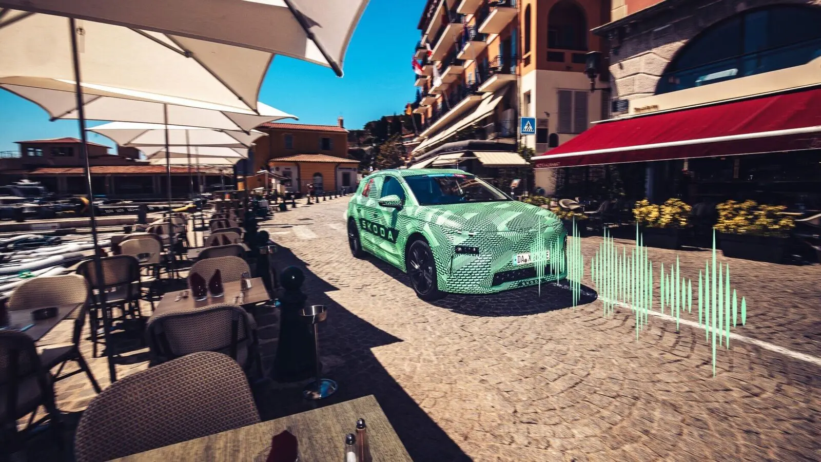 Skoda Elroc the upcoming electric car features unique e noise sound jpg Skoda Elroc, the upcoming electric vehicle. Company finally jumped in making EV Cars.