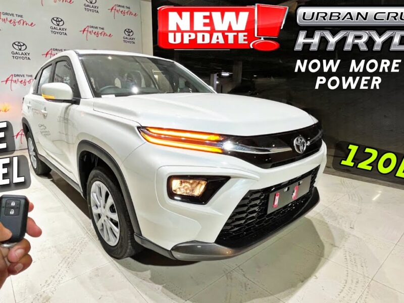 This awesome Toyota car is hurting Hyundais sales because of Toyota urban Cruiser Became mini Fortuner For Common Man. Scorpio and Other Sells Went in Down After This.