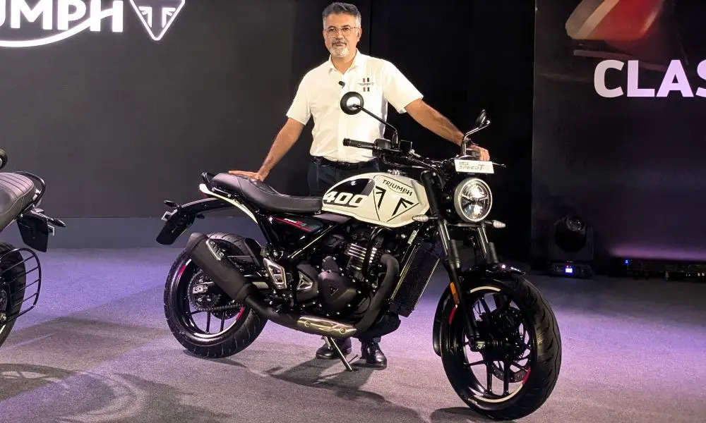Triumph Speed ​​T4 launched in the Indian market and new Triumph Speed ​​T4 launched in the Indian market and new Speed400, these features will be available with 400 cc engine, know the price