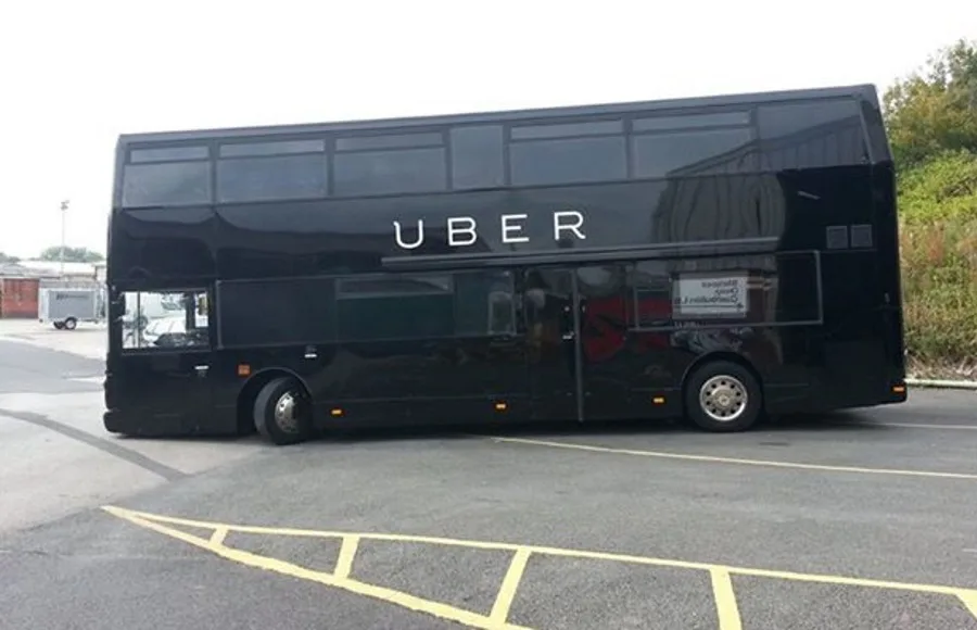 Uber bus jpg Delhi is all set to launch a premium bus service, similar to cab services. Full luxury and low fare.