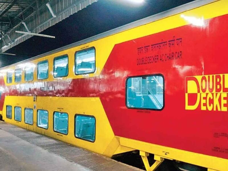 Delhi Jaipur Double Decker train