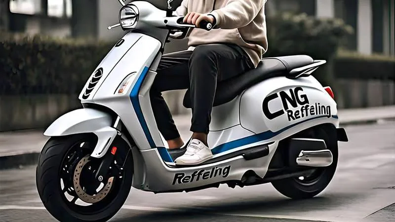 Bajaj Chetak CNG scooter will be launched soon in the jpeg Bajaj Chetak CNG scooter will be launched soon in the country to end the hassle of petrol.