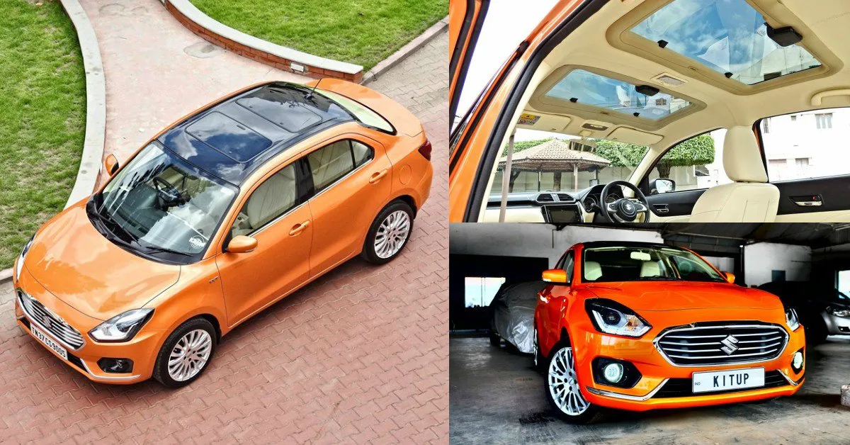 Dzire sunroof model 2024