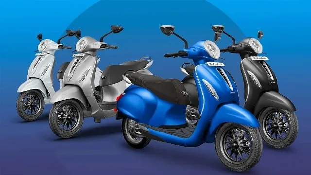 Good News – This festival season Bajaj reduced the price jpg Good News – This festival season Bajaj reduced the price of Chetak Blue 3202 electric scooter, now only ₹ 12000 down payment