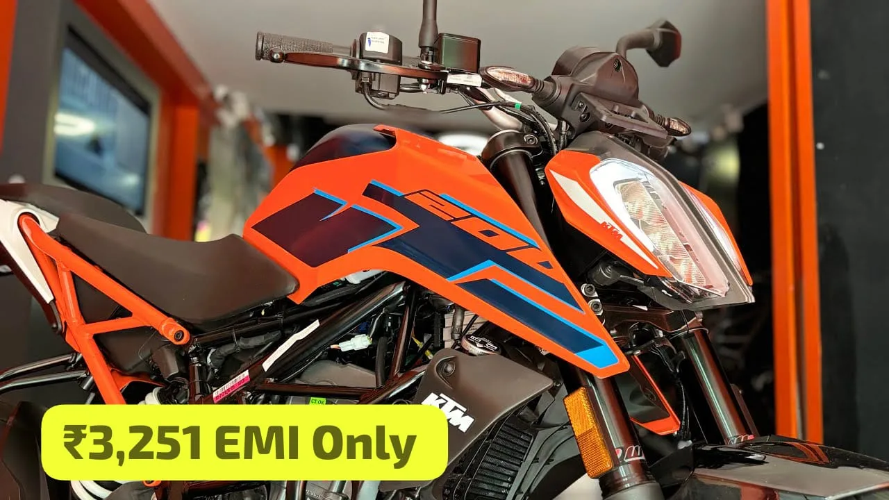 Home Line KTM Duke 200 bike at monthly easy EMI jpeg Home Line KTM Duke 200 bike at monthly easy EMI of ₹3,251 this Diwali