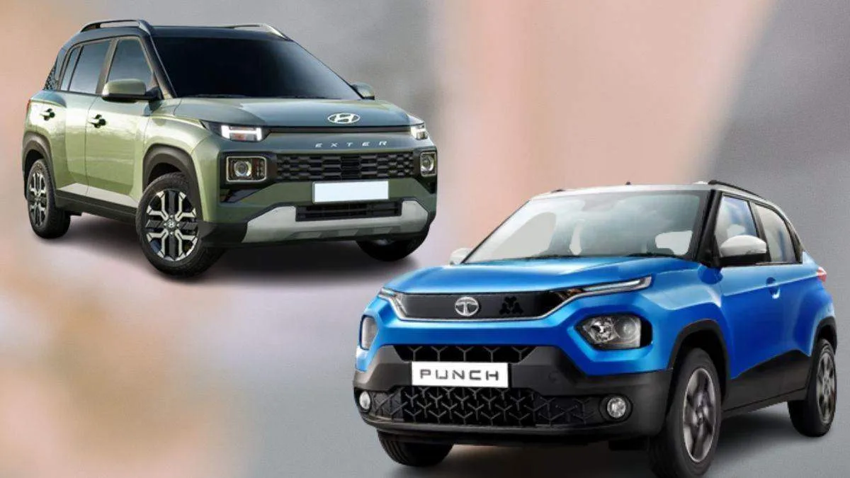 Hyundai Exter vs Tata Punch know which car is best jpg Hyundai Exter vs Tata Punch, know which car is best to buy on the occasion of Diwali, know the price