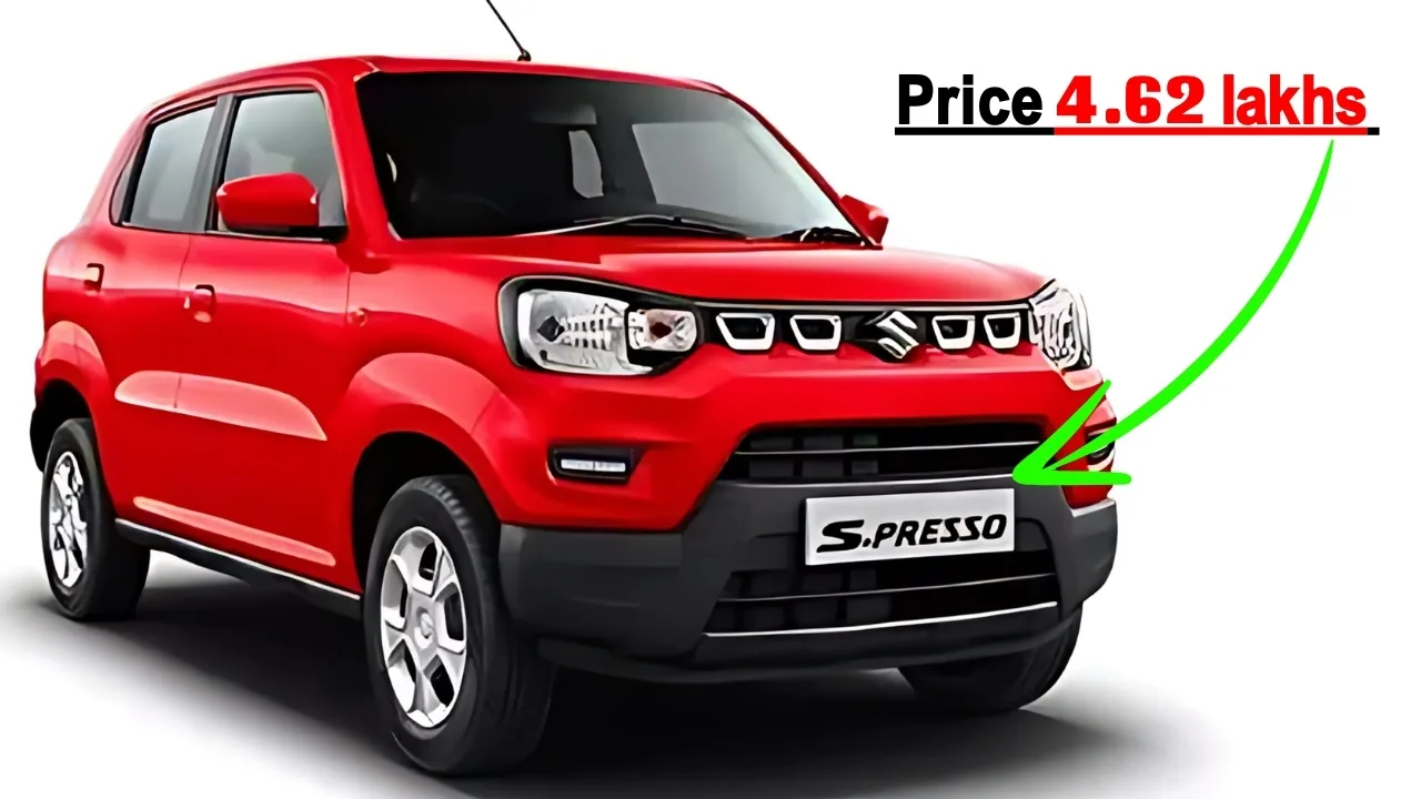 Maruti S Presso is available for less than 5 lakhs will jpg Maruti S-Presso is available for less than 5 lakhs, will get great features like parking sensor