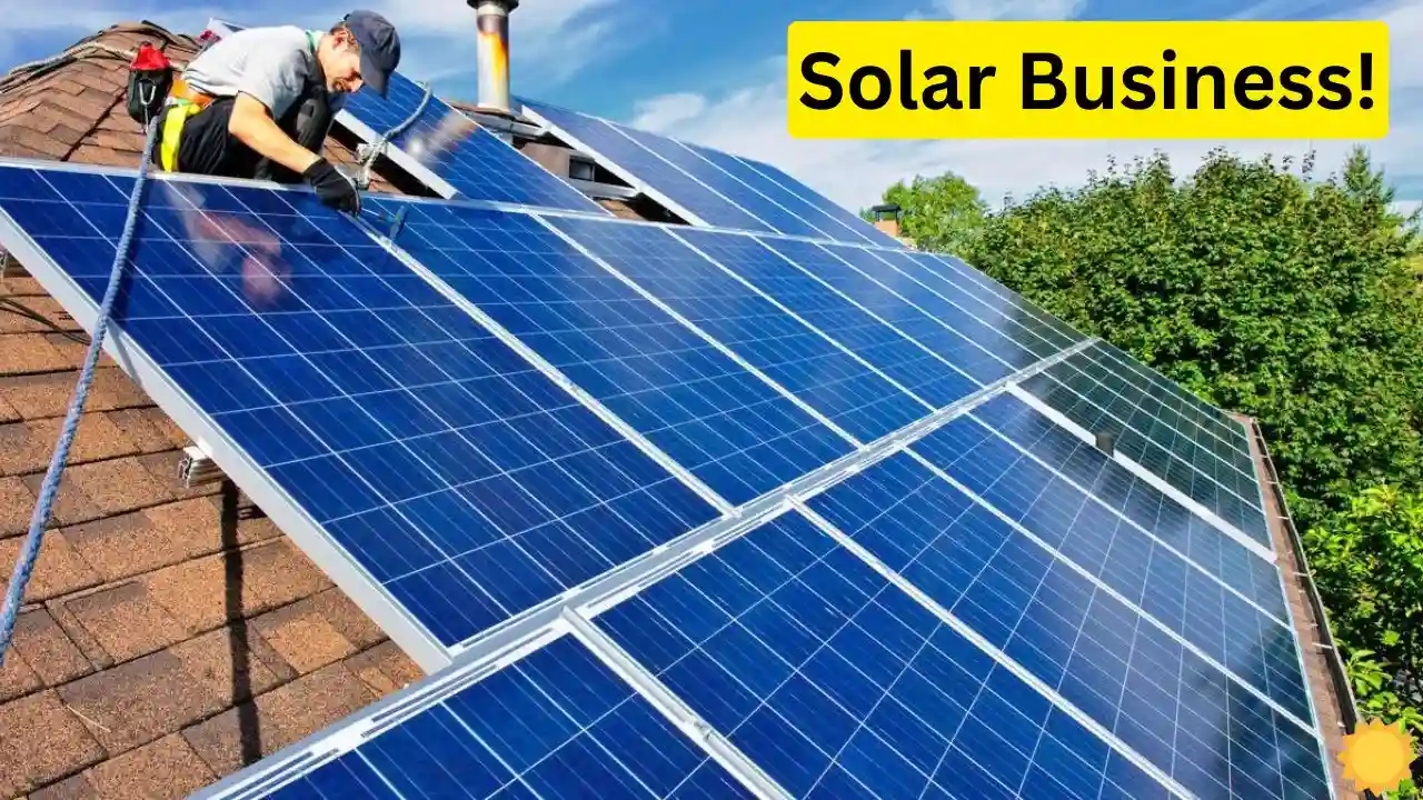 Now you can also do solar panel related business with Now you can also do solar panel related business with economical investment, you can get good profits.
