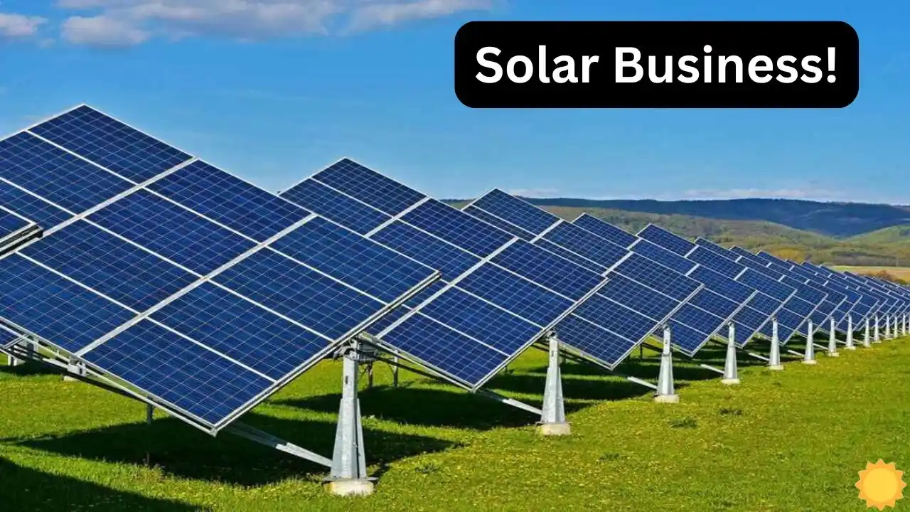 Now you can also start your solar business with just Now you can also start your solar business with just ₹60,000 and earn good income.