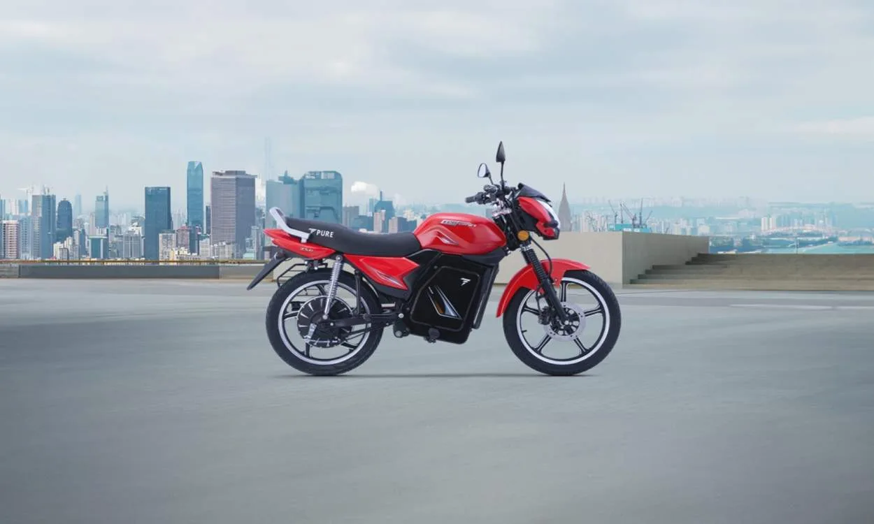 Pure EV EcoDryft jpg Splendor Like Electric Bike With 151 KM Driving Range Arrived in Market. Price Released For Pure EV EcoDryft