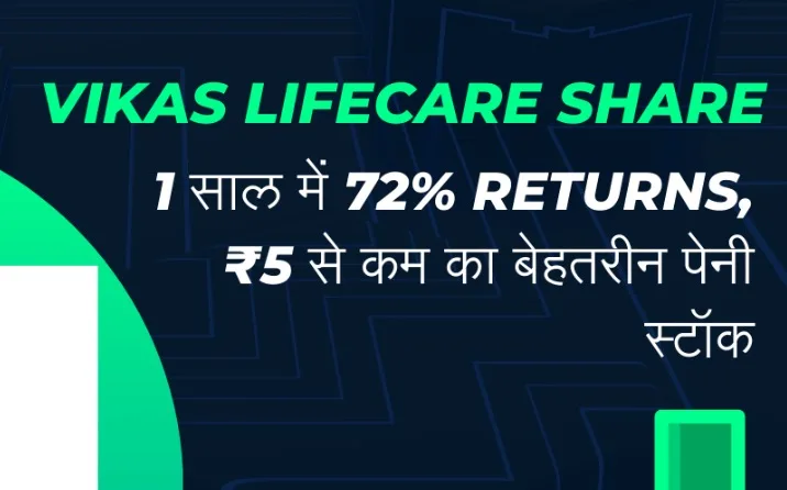 VIKAS Life Care penny Stock