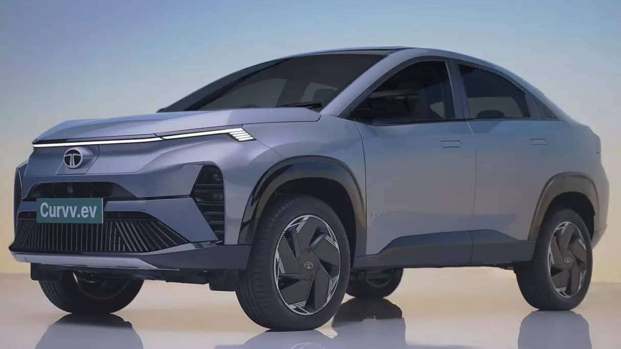 Tata Curvv electric car passed the crash test with full Tata Curvv electric car passed the crash test with full marks, from adult to child safety, don't know where it got the marks.