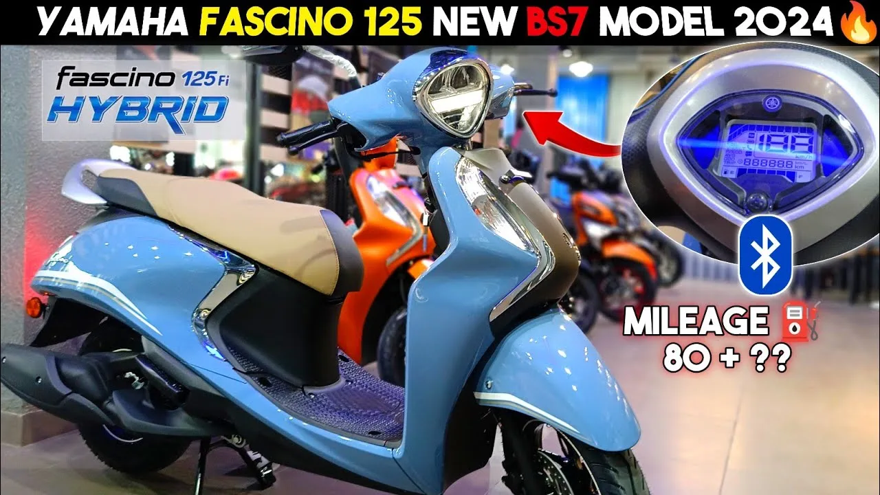 Yamaha Fascinos special style is ending Hondas game with its jpg Yamaha Fascino's special style is ending Honda's game with its new look.