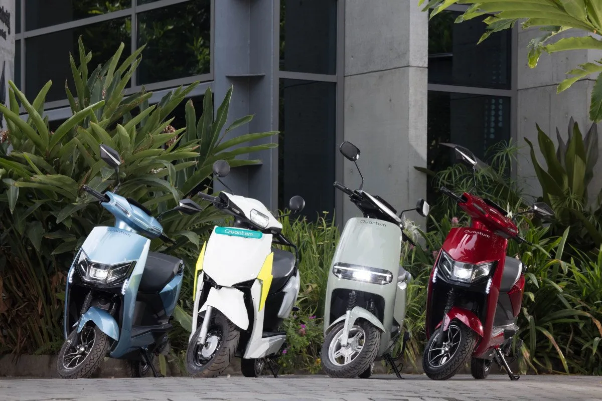 quantum energy scooter jpeg Quantum Energy Launched Long Range EV Scooter Below 80,000 Rs Budget For Dhanteras.