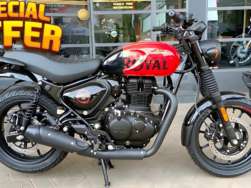 Get great deals during festivals Great offers on Royal Enfield Get great deals during festivals: Great offers on Royal Enfield Hunter 350 price, book now!