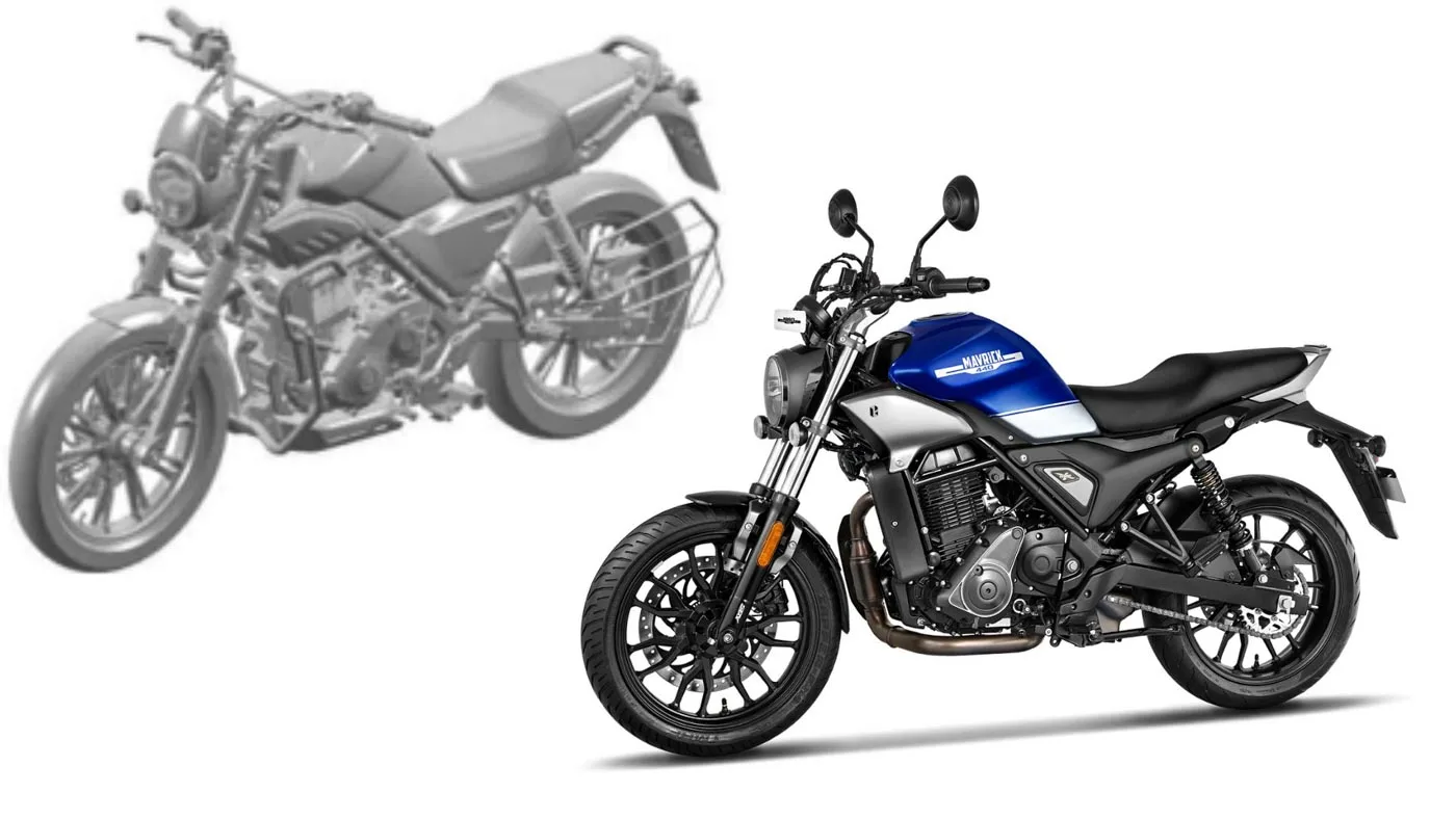 Hero Mavrick 440 Scrambler leaked ahead of official debut jpg Hero Mavrick 440 Scrambler leaked ahead of official debut .