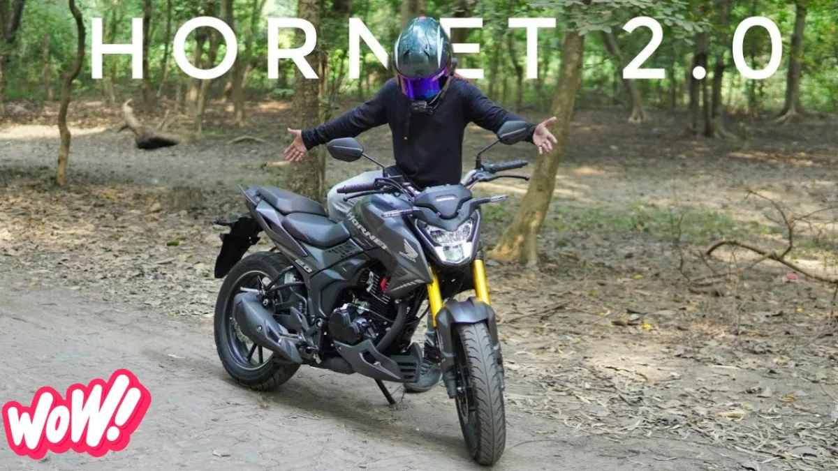 Honda Hornet 20 with amazing features has come to knock Honda Hornet 2.0 with amazing features has come to knock out Pulsar, see the price