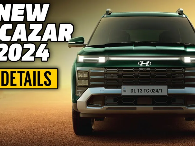 Hyundais luxurious car Alcazar is attracting everyones attention with its Hyundai's luxurious car Alcazar is attracting everyone's attention with its powerful design.