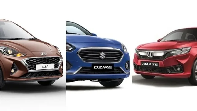 Maruti Dzire vs Amaze vs Aura Know which car is jpg Maruti Dzire vs Amaze vs Aura: Know which car is the best.