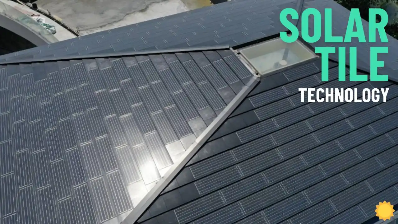 Now new solar tile technology has come after which there Now new solar tile technology has come, after which there will be no need to install big solar panels.