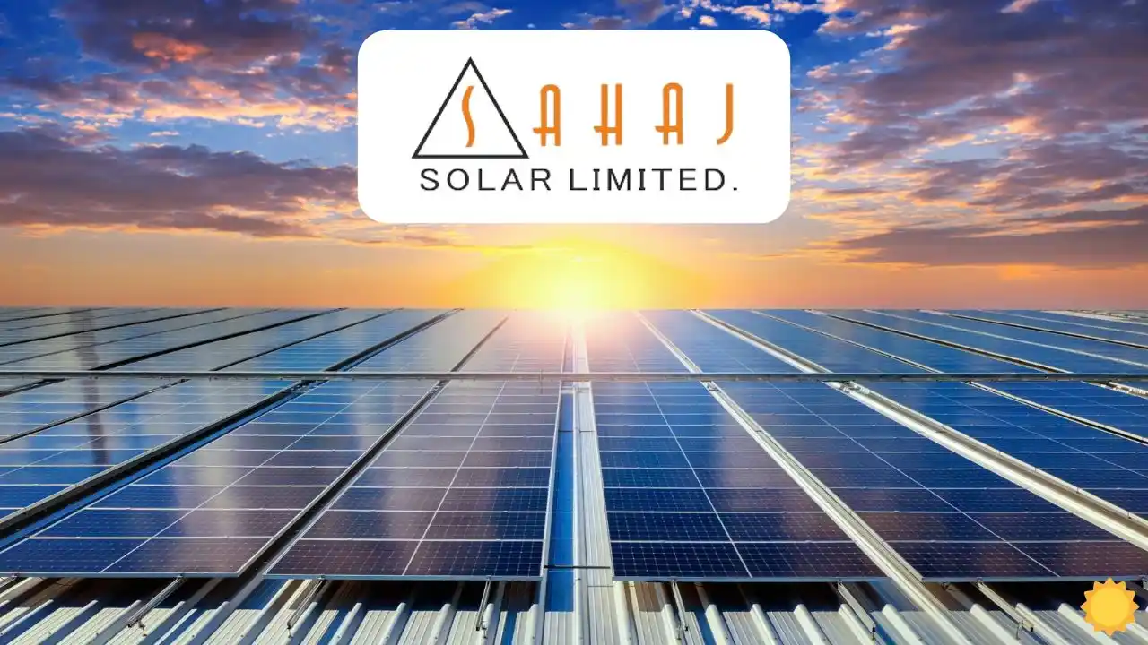 Sahaj Solar Limited gave huge profit to investors after announcing Sahaj Solar Limited gave huge profit to investors after announcing new subsidiary company, know how much profit will be received?