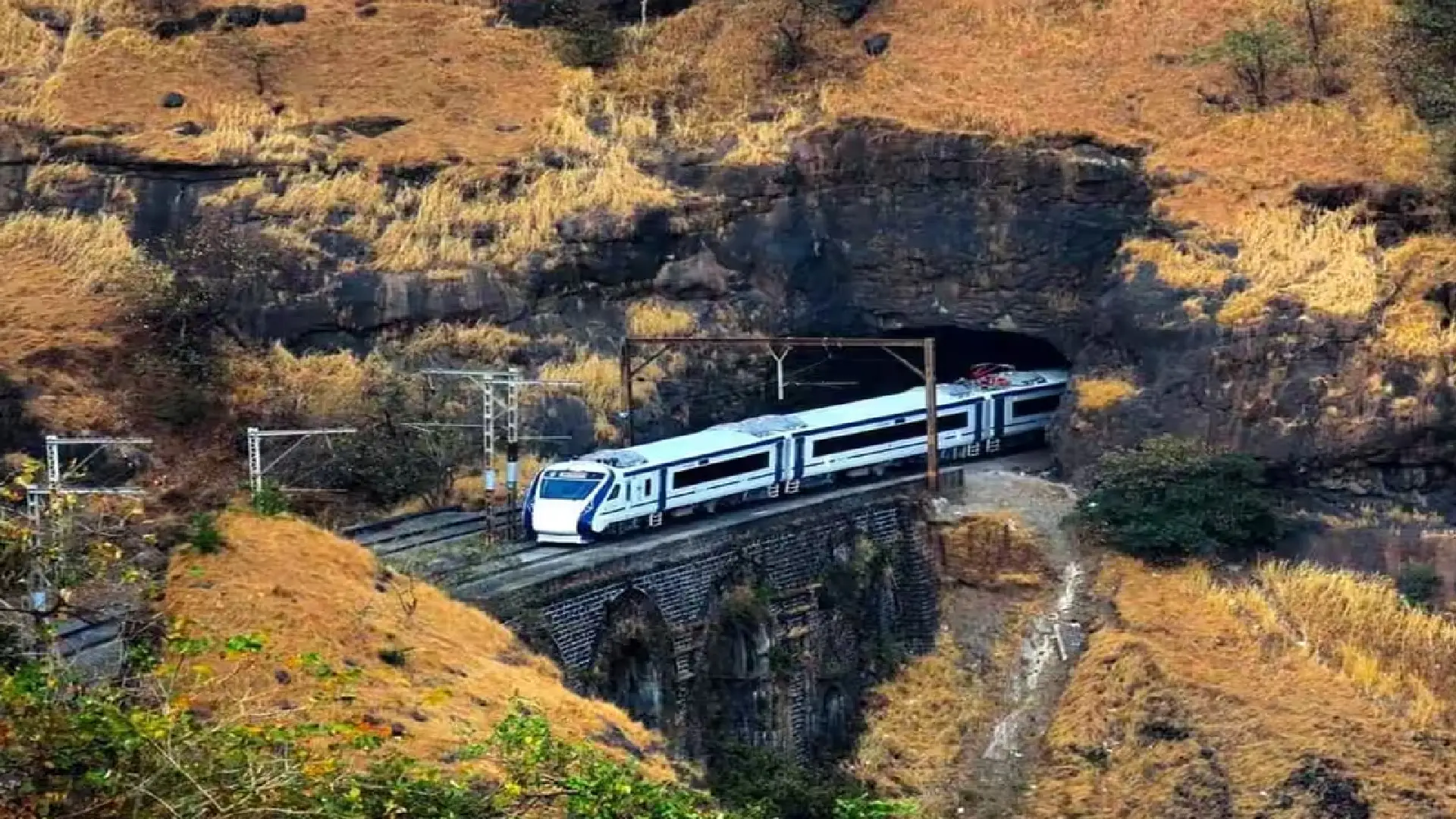 Vande Bharat Express kashmir 6 New Vande Bharat Express Starting For Kashmir Via New Chenab Bridge. Route and Train Number Details.