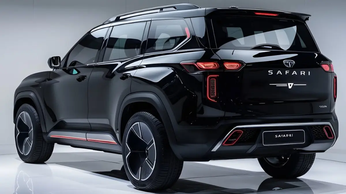 tata safari Tata Motors Launching Full 6 New Cars in New Year. Old Safari Coming in Electric Vehicle With 550 KM Range.