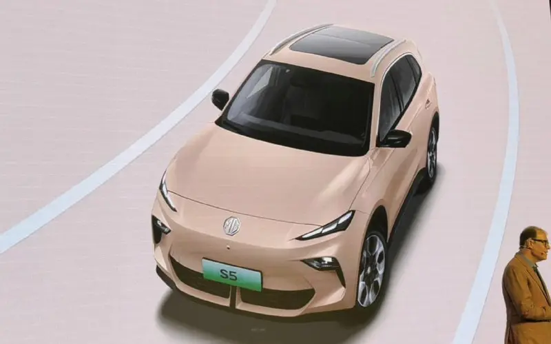 MG S5 Unveiled: A Fully Electric Compact SUV Redefining Future Mobility with Advanced Technology and Design.