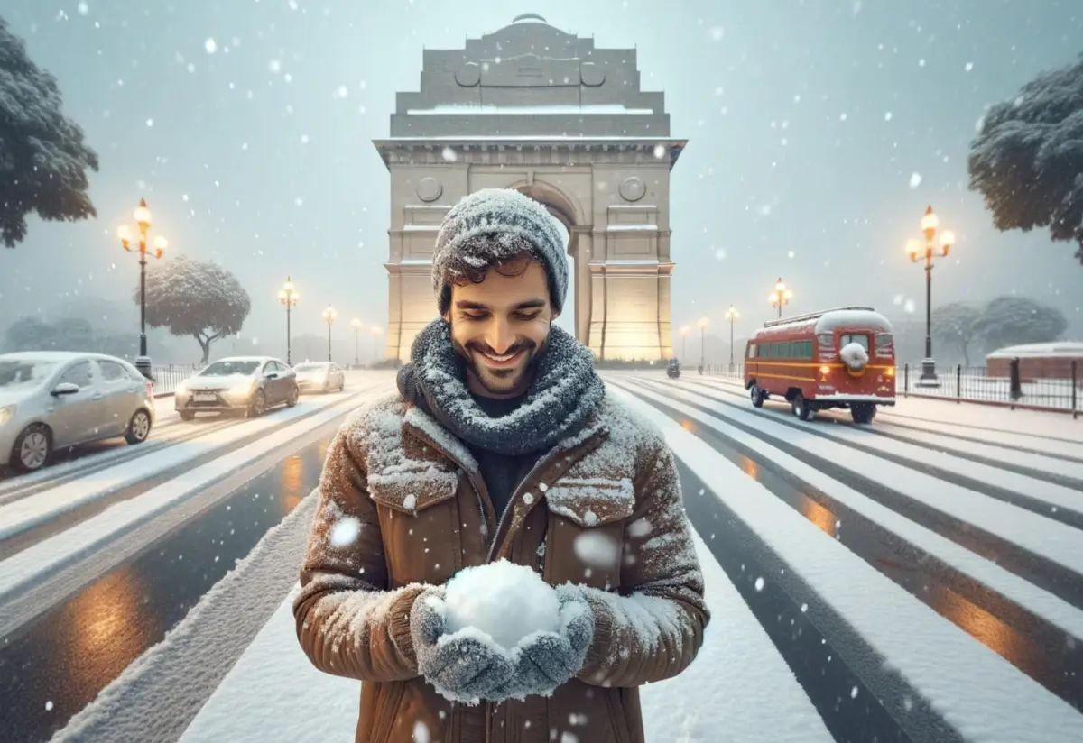 snowfall Delhi and Many States Alerted For Snowfall. Severe Cold Wave Coming. IMD Said be Inside.