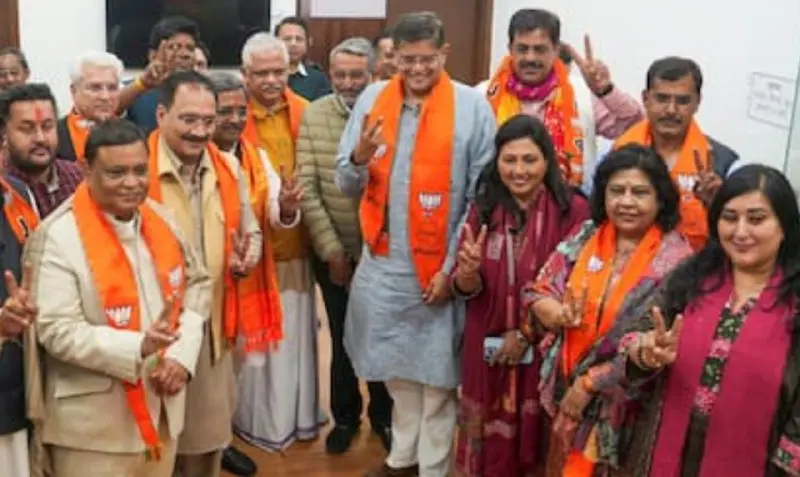 BJP Secures Majority in Delhi Assembly: Key Decisions Expected in First Cabinet Meeting Including Women’s Aid and Anti-Corruption Measures