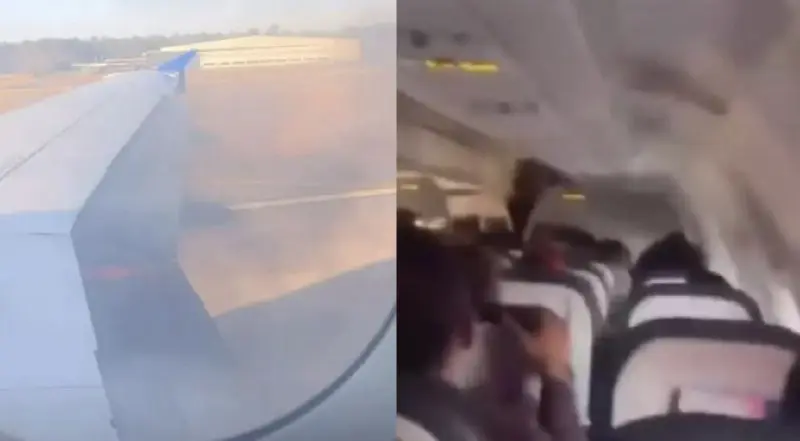 United Airlines Flight Catches Fire During Takeoff at Houston Airport; All 109 Passengers Safely Evacuated Before Major Disaster Strikes