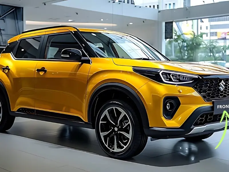Maruti Suzuki Fronx Facelift 2025 The hybrid technology will greatly Maruti Suzuki Fronx Facelift 2025: The hybrid technology will greatly improve fuel efficiency, exceeding 30 miles per gallon.