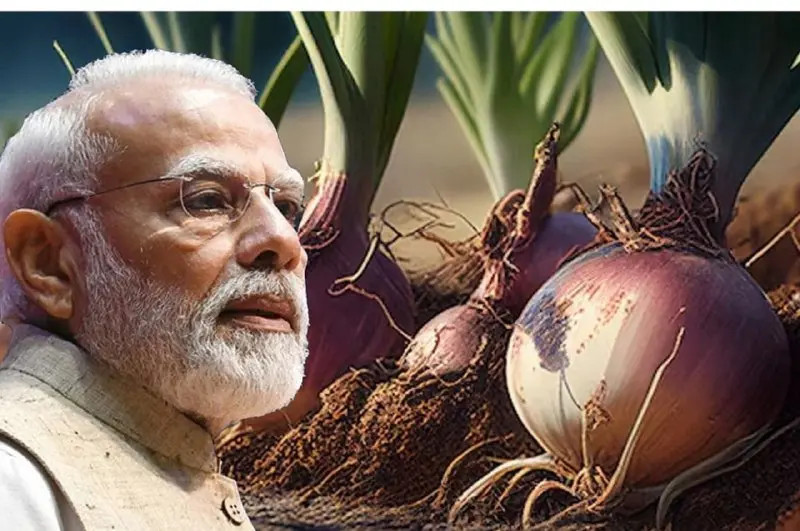 Modi Government Abolishes 20% Onion Export Duty Starting April 2025, Ensuring Stability for Farmers and Domestic Prices Amid Market Fluctuations