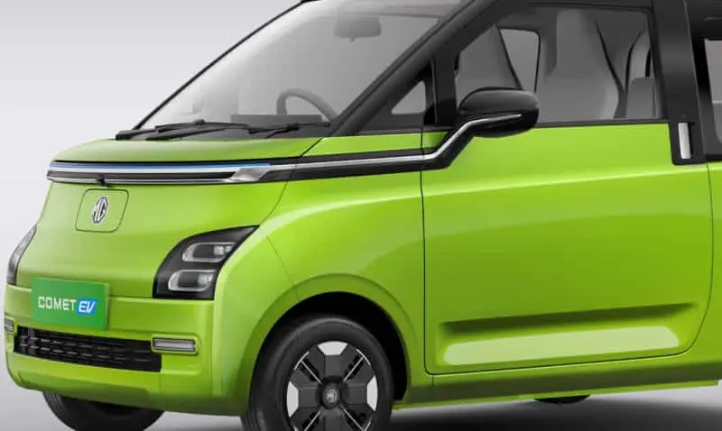 The smallest electric car in the country is now even The smallest electric car in the country is now even safer! The company has added some great features to the car.