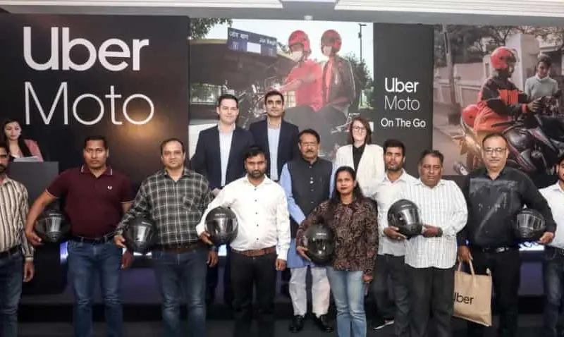 This cab company gave out safety kits These kits will This cab company gave out safety kits. These kits will have features like helmets powered by AI for safety.