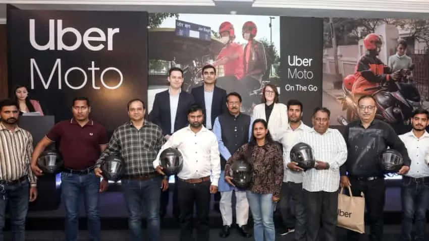 This cab company gave out safety kits These kits will This cab company gave out safety kits. These kits will have features like helmets powered by AI for safety.