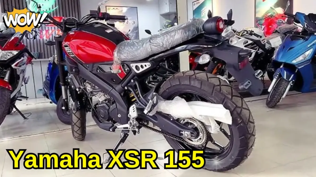 Yamaha XSR 155 The 155cc engine is powerful and the Yamaha XSR 155: The 155cc engine is powerful and the price is very affordable.