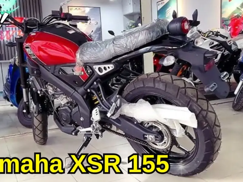 Yamaha XSR 155 The 155cc engine is powerful and the Yamaha XSR 155: The 155cc engine is powerful and the price is very affordable.
