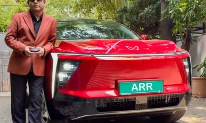 AR Rahman brought home these impressive electric cars which received AR Rahman brought home these impressive electric cars, which received a 5-star rating. The sound design was created beforehand.