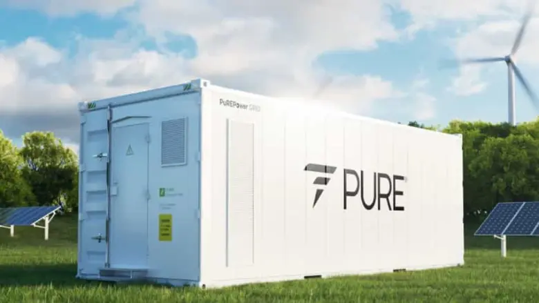Pure introduced a new power grid that will function like Pure introduced a new power grid that will function like a battery storage system.