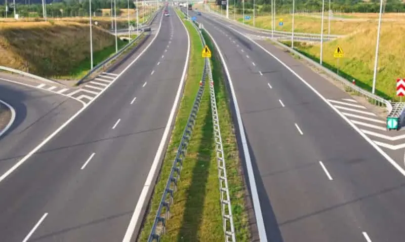 The countrys roads will be better than Americas in the The country's roads will be better than America's in the next 1.5 years. Work is ongoing on a 100 km highway every day.