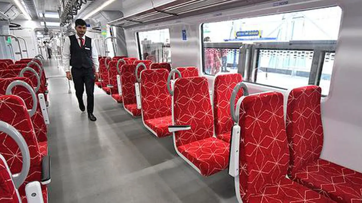 rrts delhi New Entry Exit Point For Namo Bharat Train Route Completed in Delhi Finally.