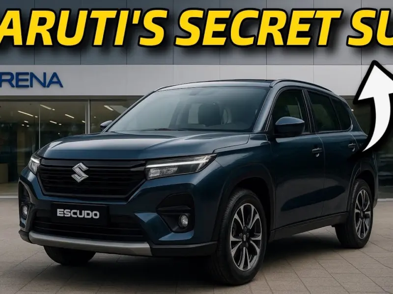 Escudo Maruti 3 All New SUV Coming For Common Man. Maruti Escudo Will End Brezza Game Now.