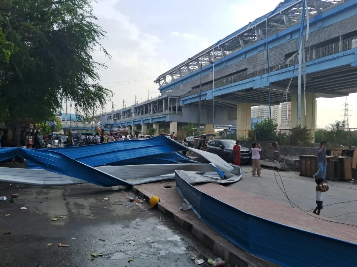 delhi ncr new imd alert Delhi NCR Warned For Tough Heavy Storms For 18 May to 23 May. Full Rain Also Alerted From IMD.