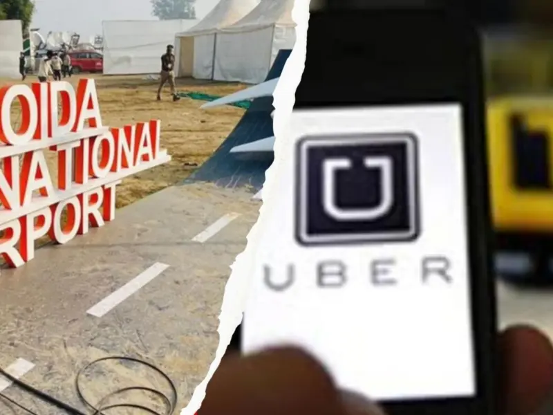 uber Forget Delhi Airport. Noida International Started Service Agreement With Uber India.