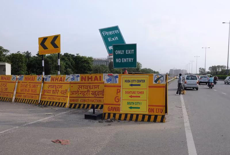 diversion Major Route Diversions Announced on Greater Noida Expressway from Today
