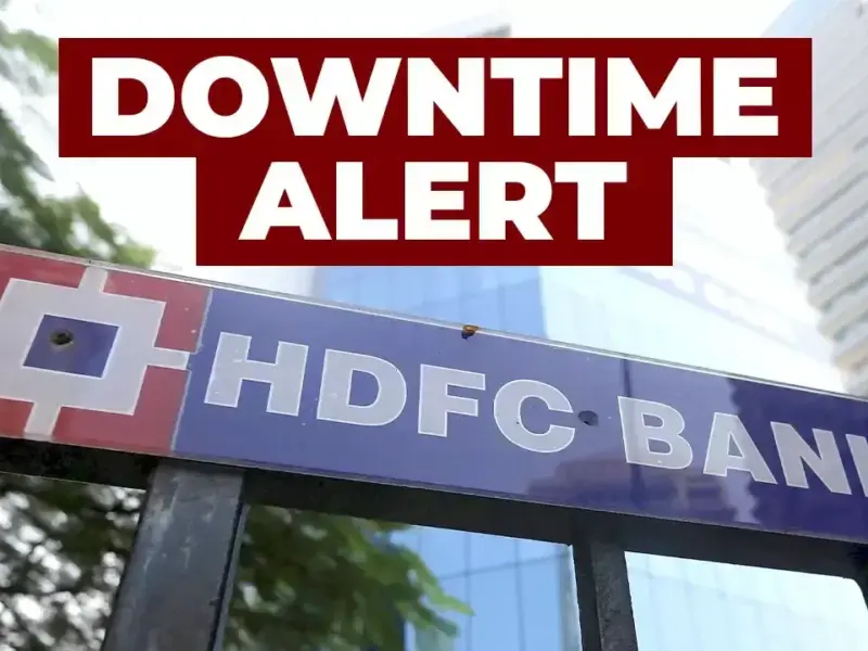 hdfc down alert HDFC Bank to Temporarily Suspend 7 Services for System Upgrade on Aug 22-23